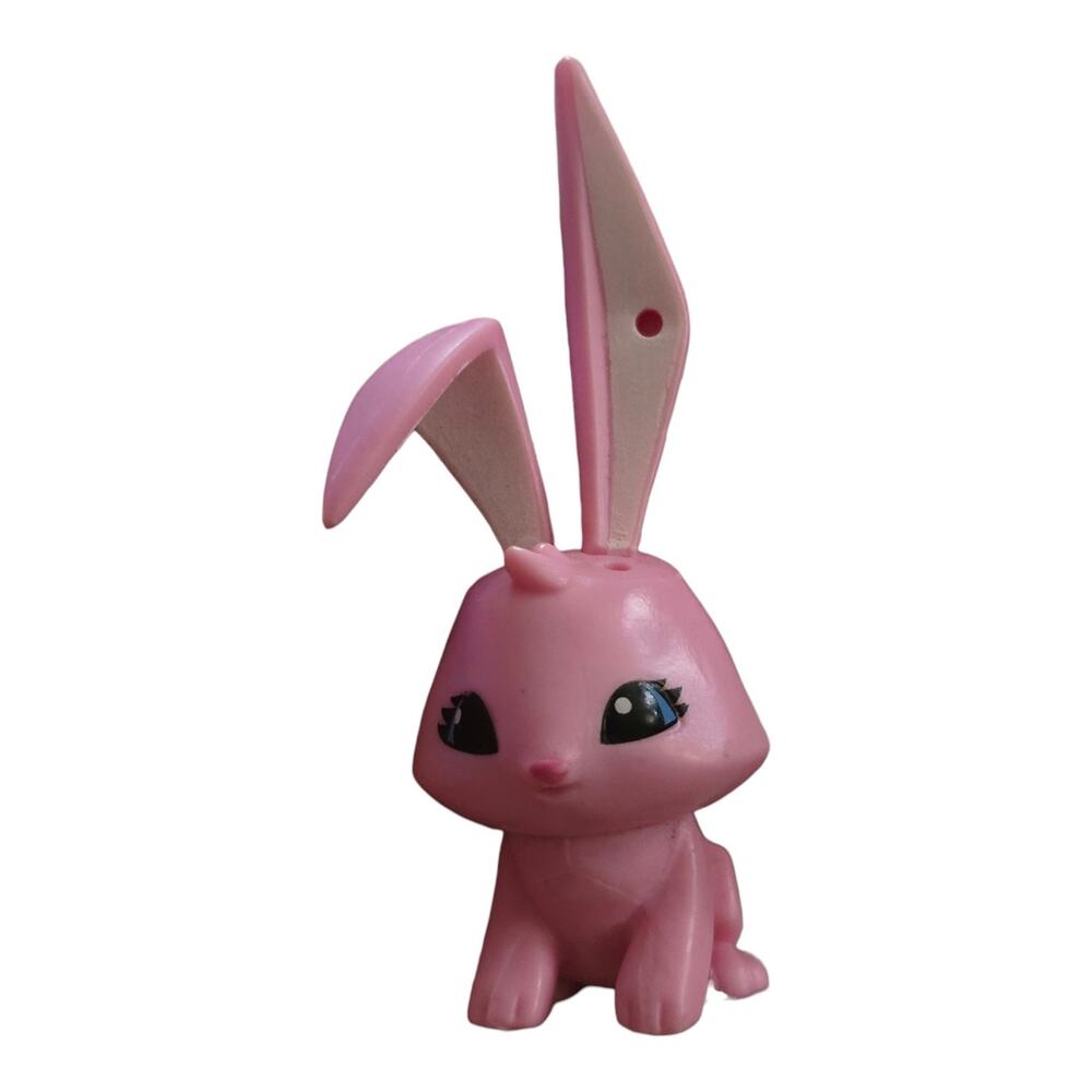 Animal Jam Dress Up Friends Playset Pink Bunny Rabbit Figure